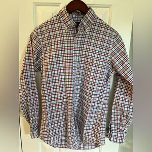 Polo Ralph Lauren XS Plaid Button-Down Shirt - Red Blue Green